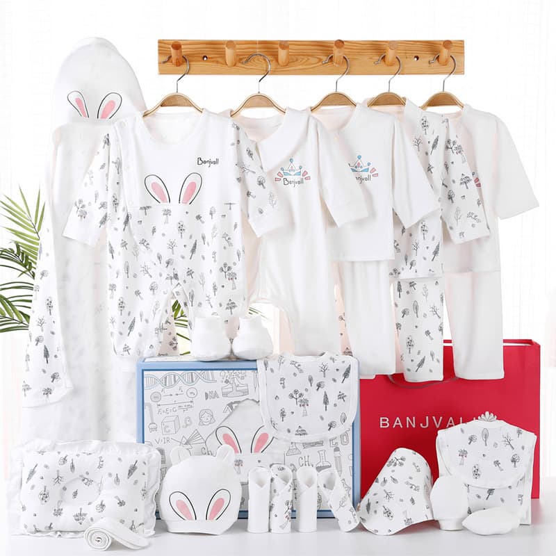 Coffret cadeau naissance – Set de 24 boîtes